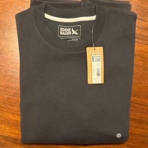 Eddie Bauer Navy Crewneck Pullover